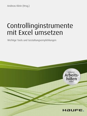 cover image of Controllinginstrumente mit Excel umsetzen--inkl. Arbeitshilfen online